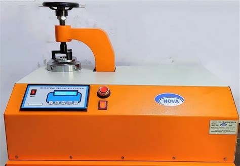 bursting strength tester price in mumbai|corrugated box burst tester.